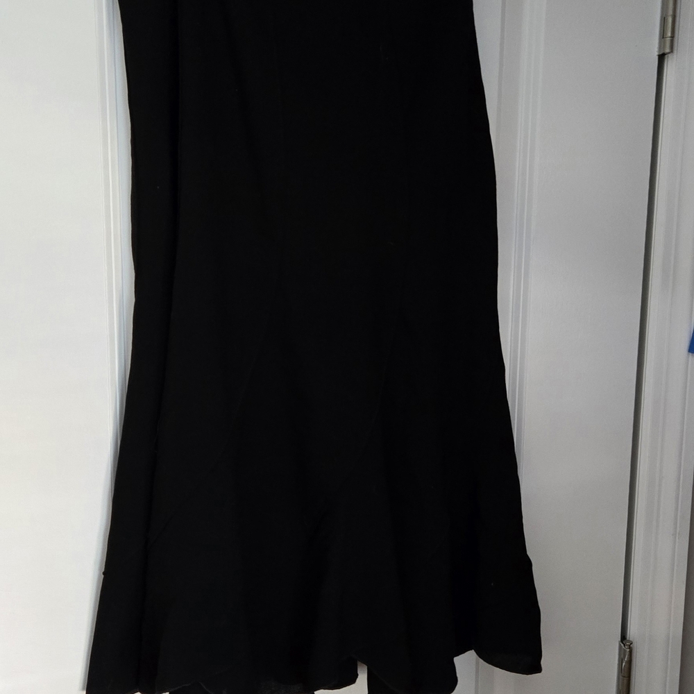 Emanuel Ungaro Black Midi Skirt